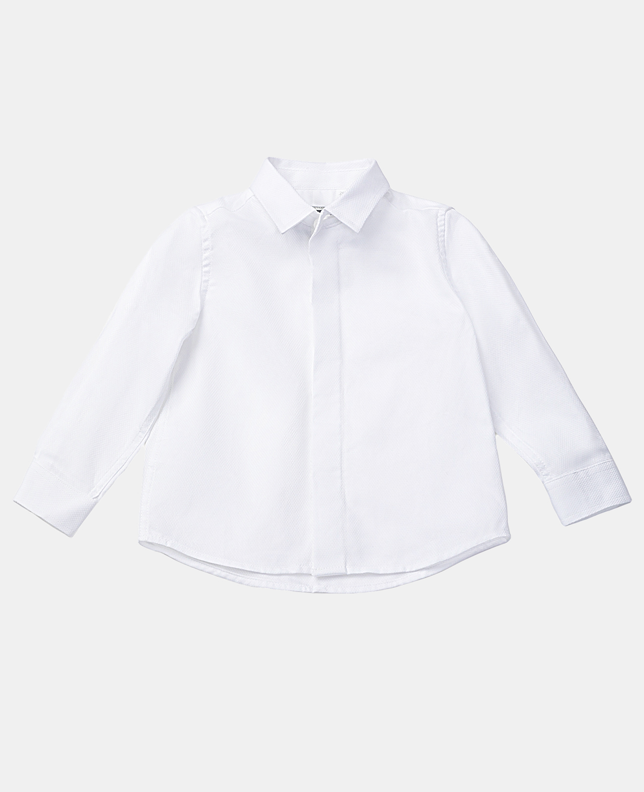 Белая рубашка Gulliver 120GPBMC2301, размер 122, цвет белый - фото 1