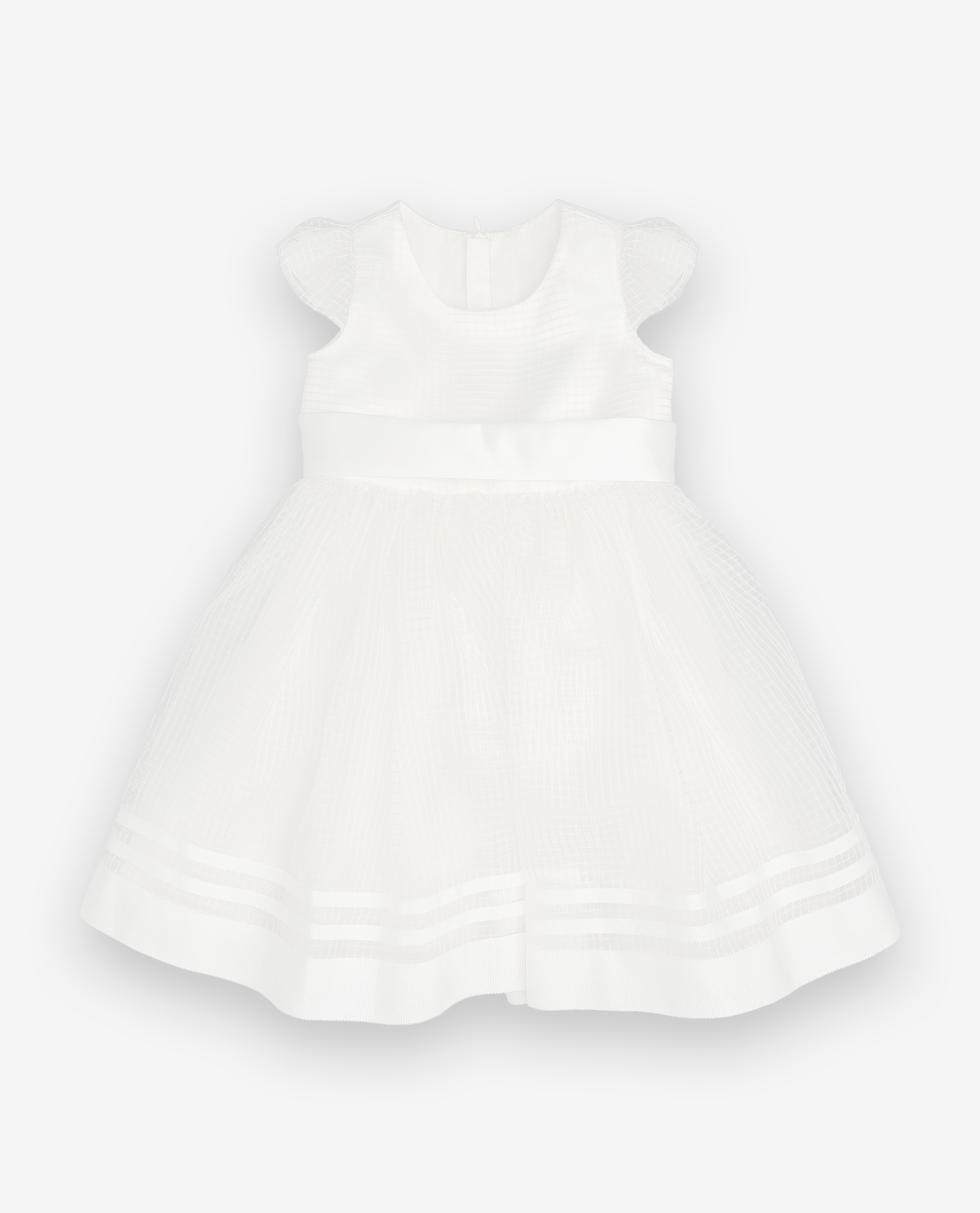 фото Белое нарядное платье gulliver gulliver baby