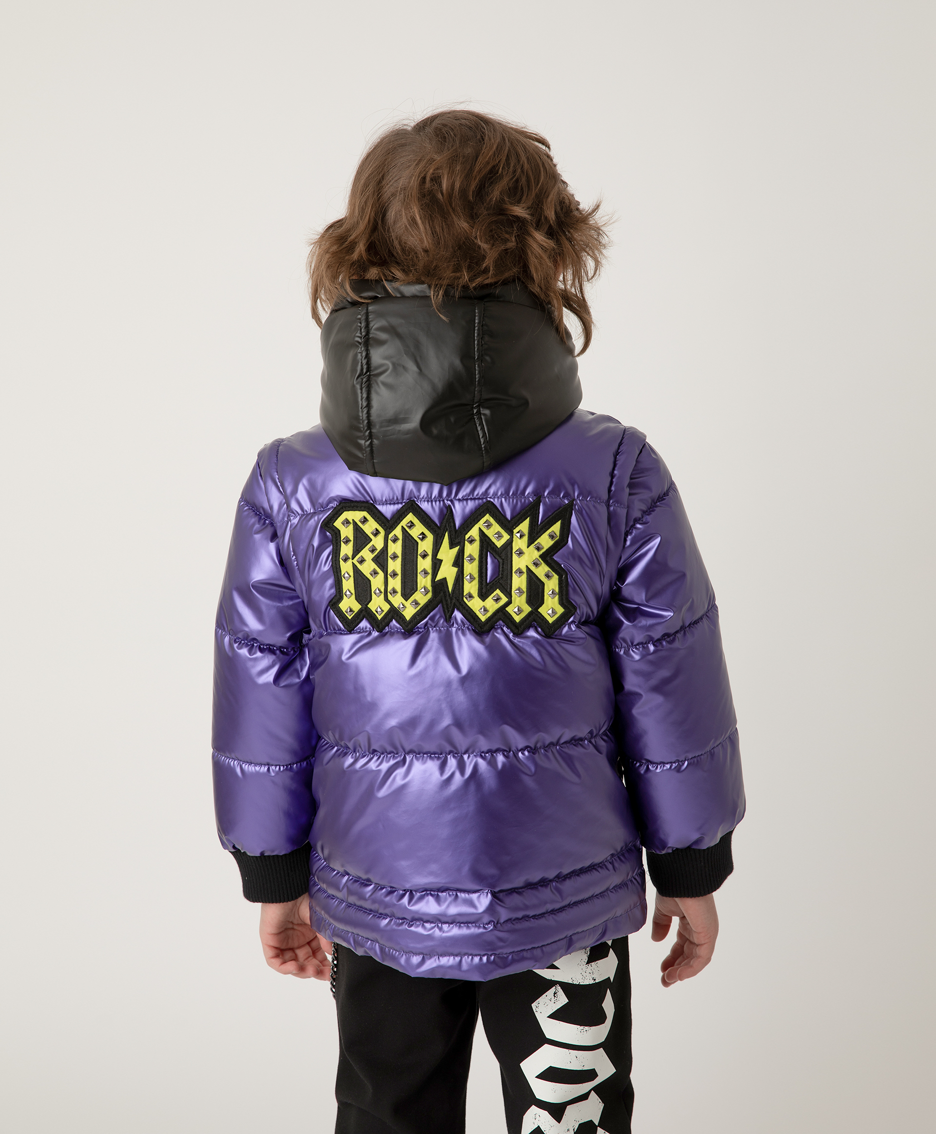 Куртка фиолетовая демисезонная Gulliver 12104BMC4103, размер 122, цвет фиолетовый - фото 2