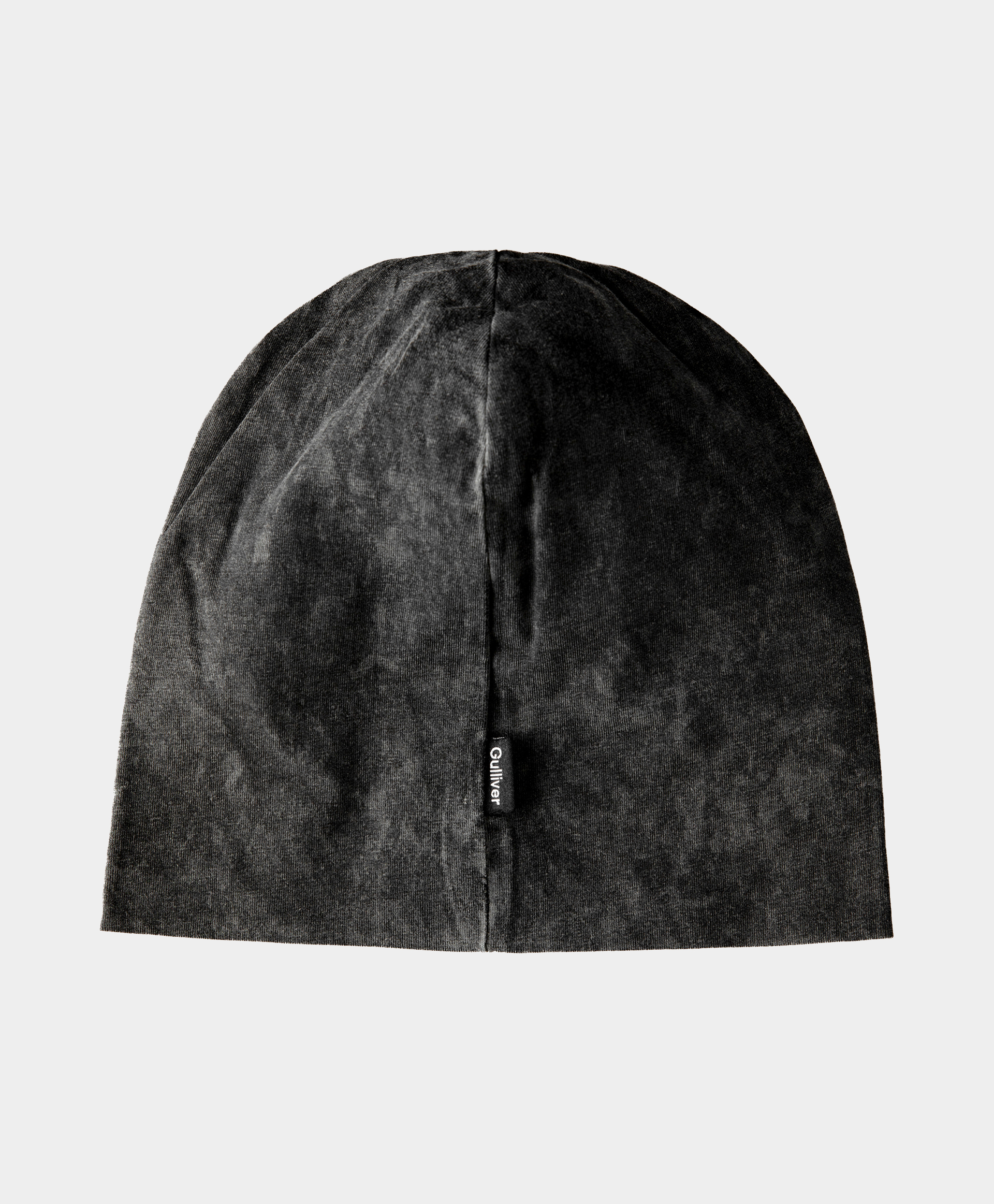 фото Шапка с эффектом тай-дай черная gulliver