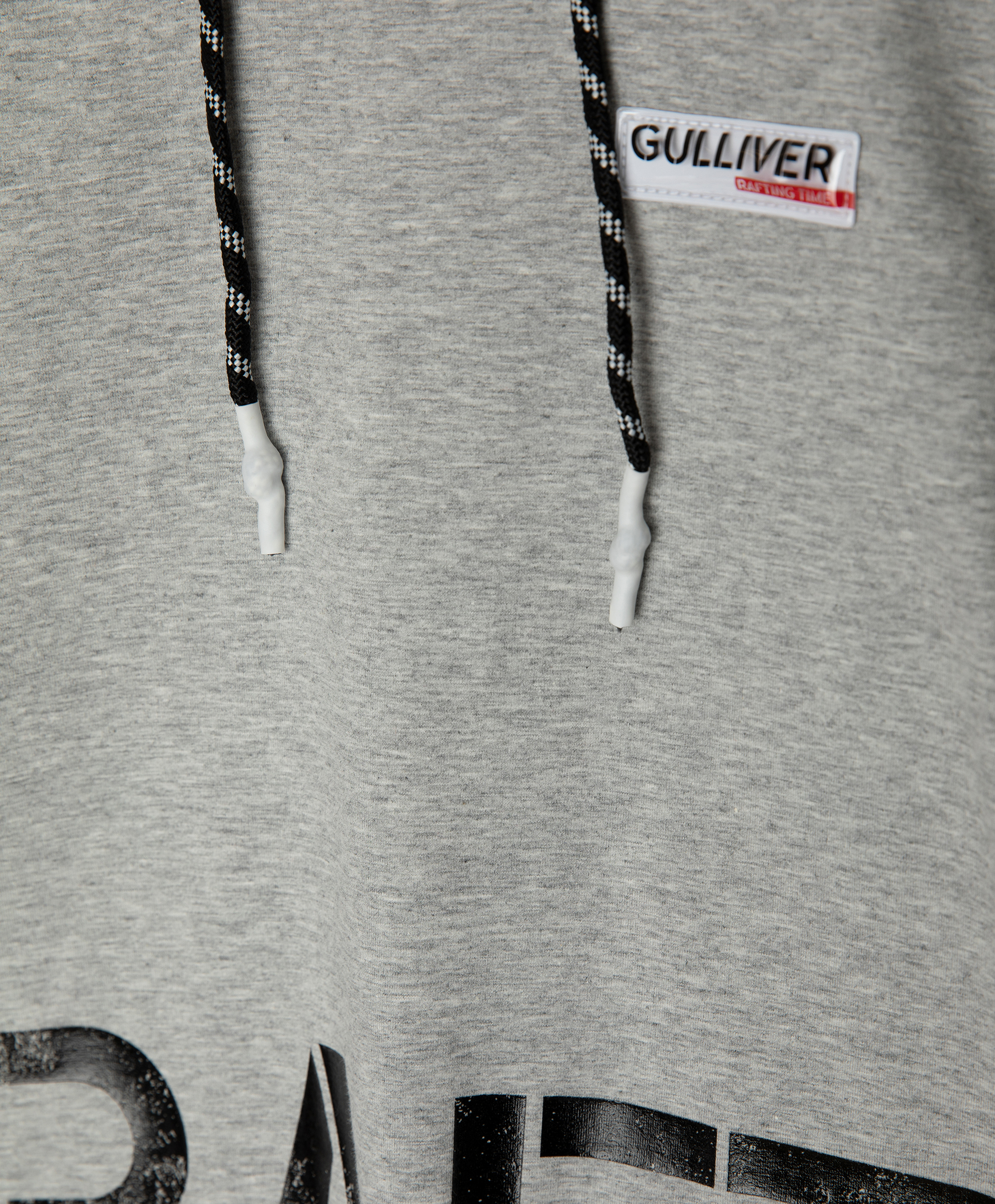 Лонгслив серый с принтом Gulliver 12106BMC1215, размер 128 - фото 5