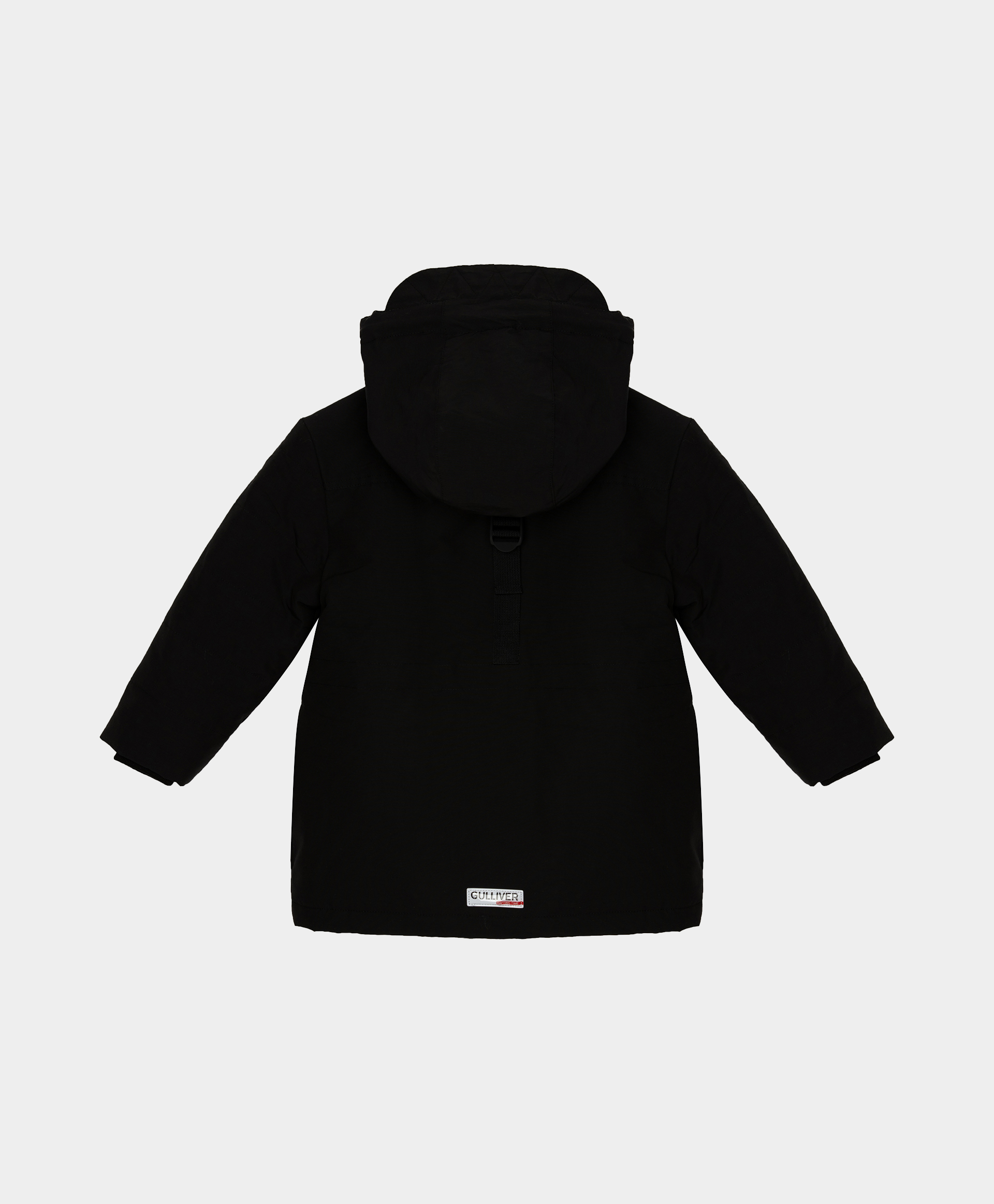 Куртка демисезонная черная с капюшоном Gulliver 12106BMC4502, размер 104, цвет черный - фото 3