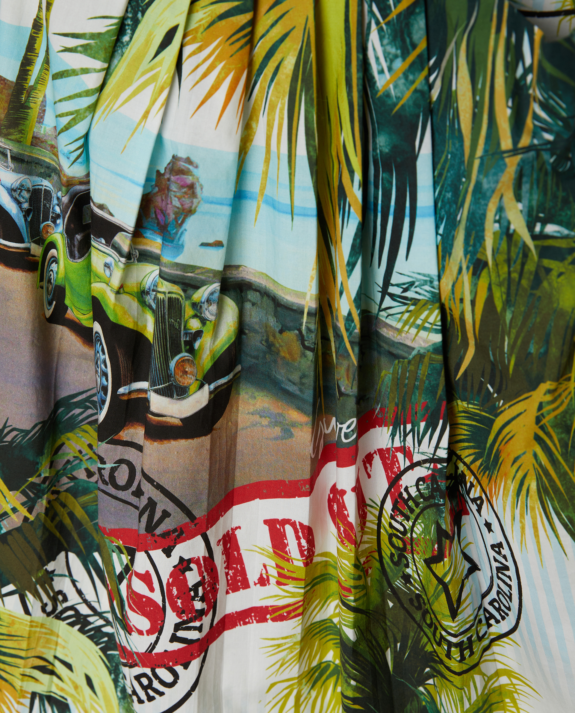 фото Топ на бретелях с принтом gulliver