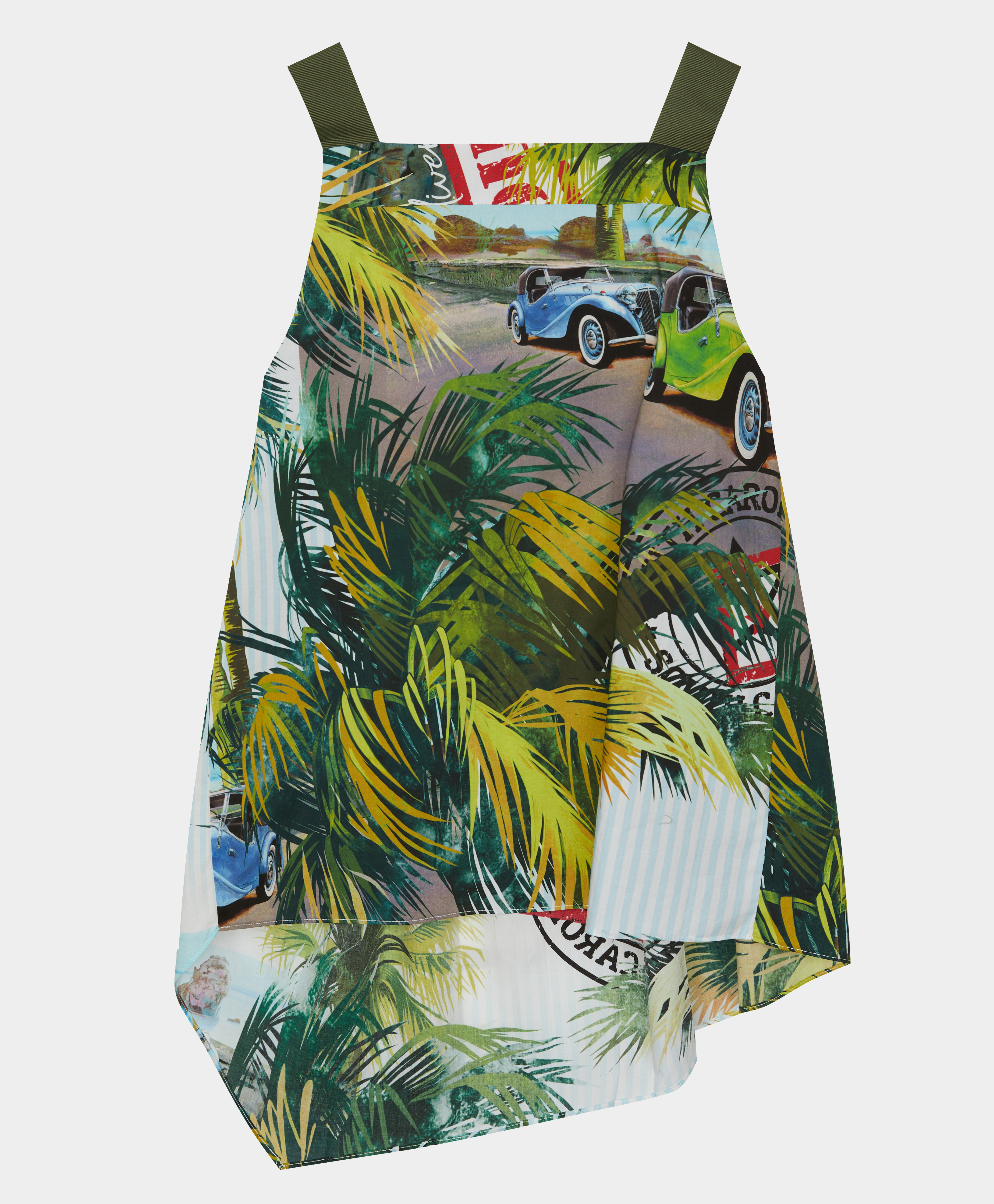 фото Топ на бретелях с принтом gulliver