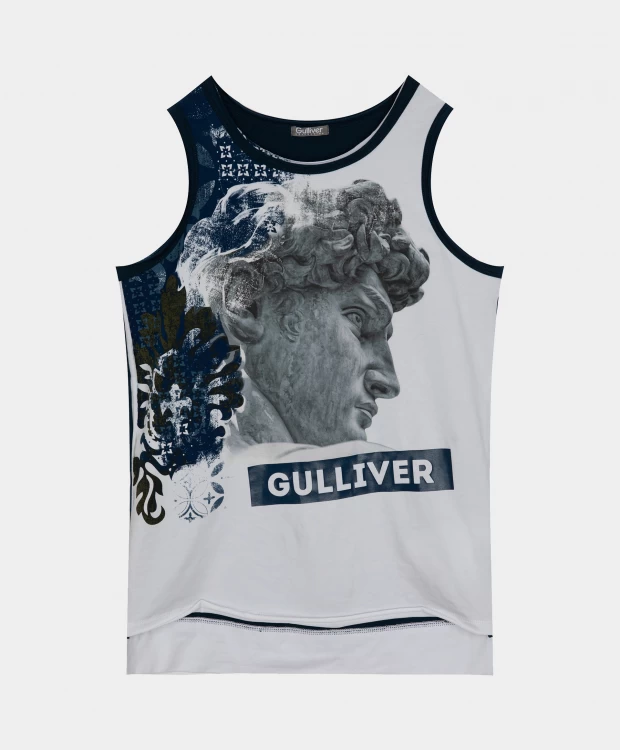 фото Майка с принтом gulliver (146)