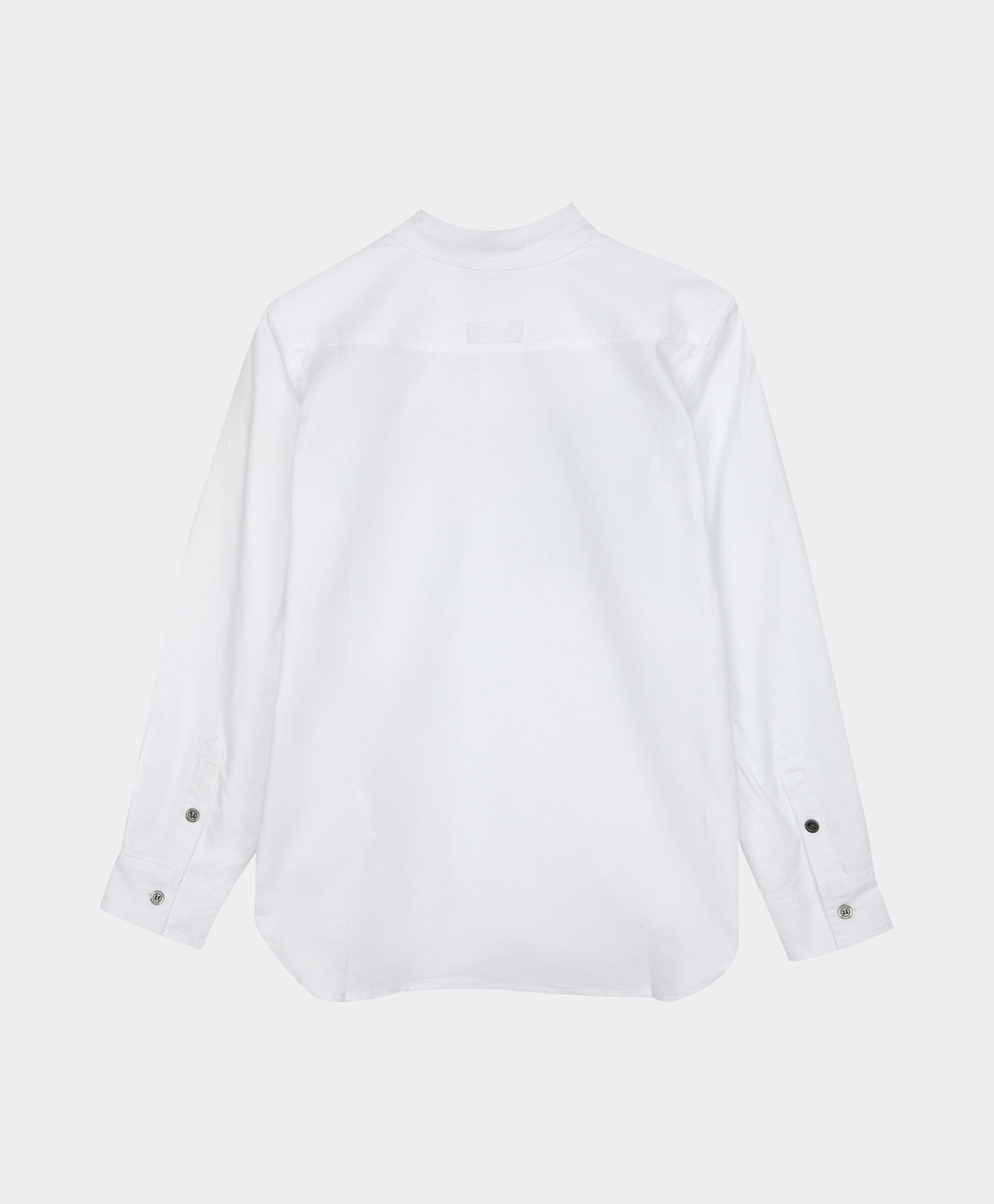 фото Рубашка белая с карманами gulliver
