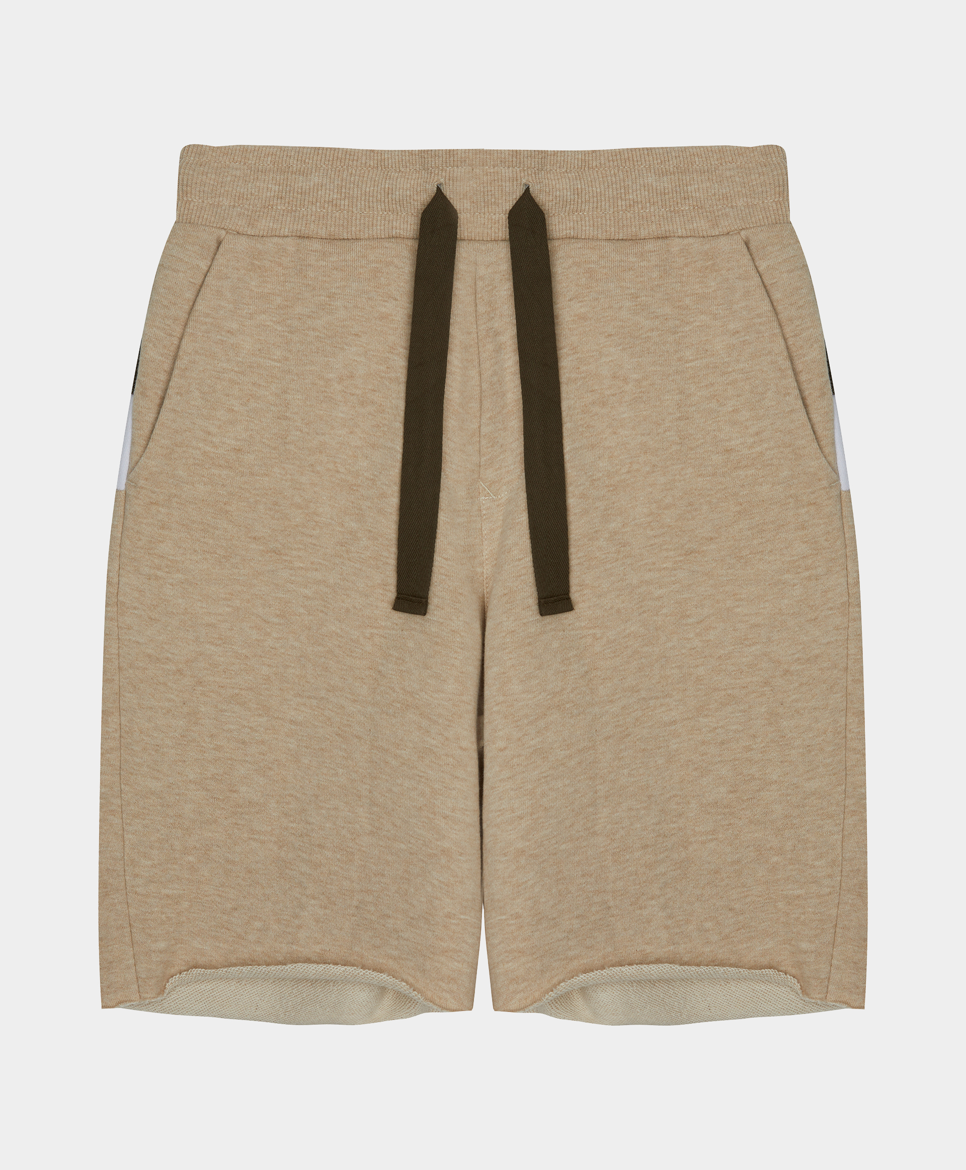 фото Шорты бежевые трикотаж gulliver