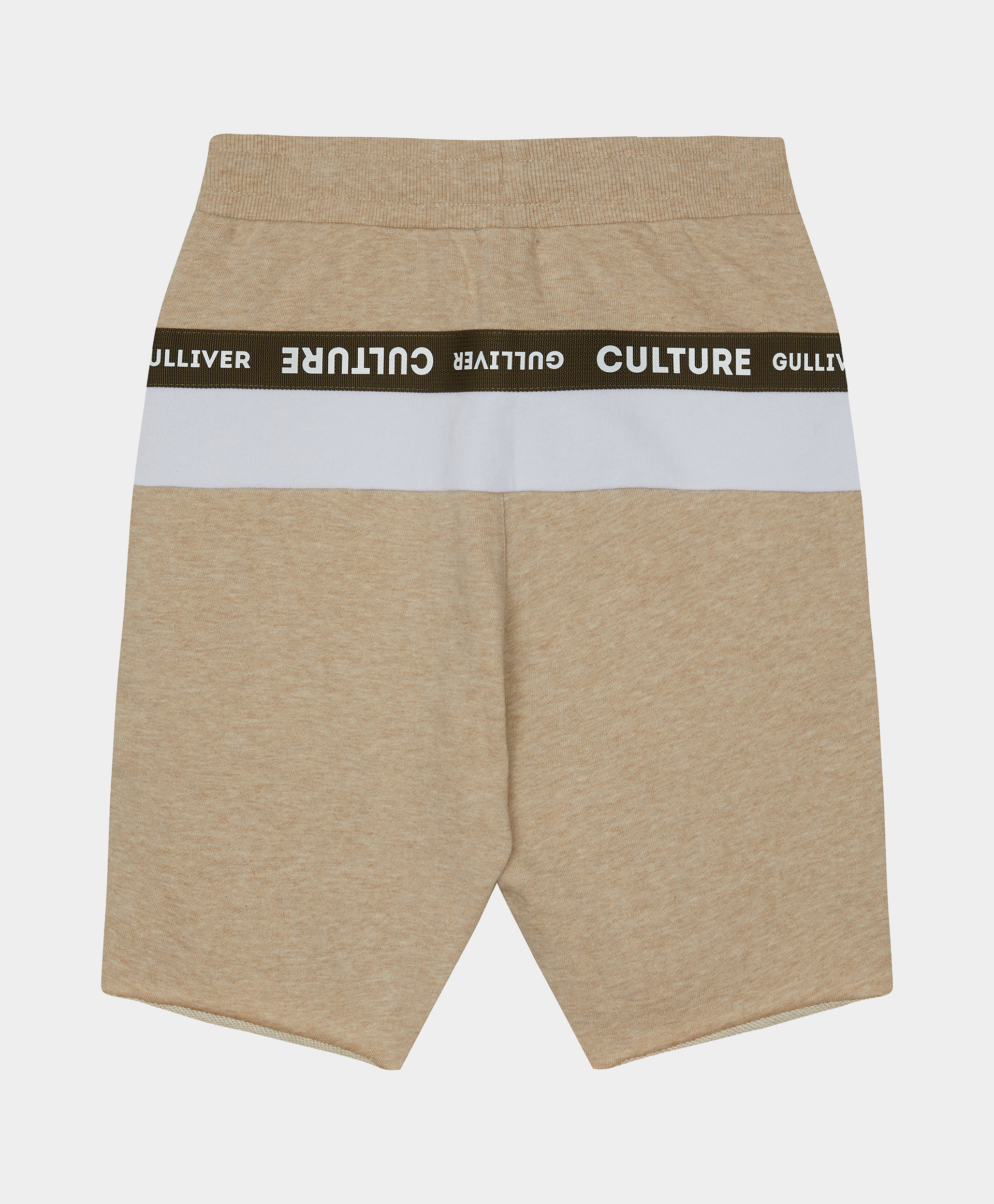 фото Шорты бежевые трикотаж gulliver
