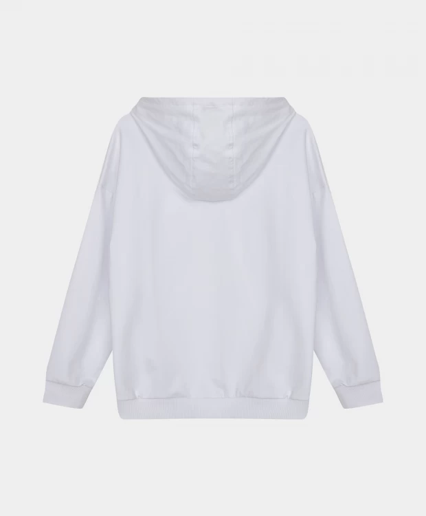 фото Худи белое с принтом gulliver (158)