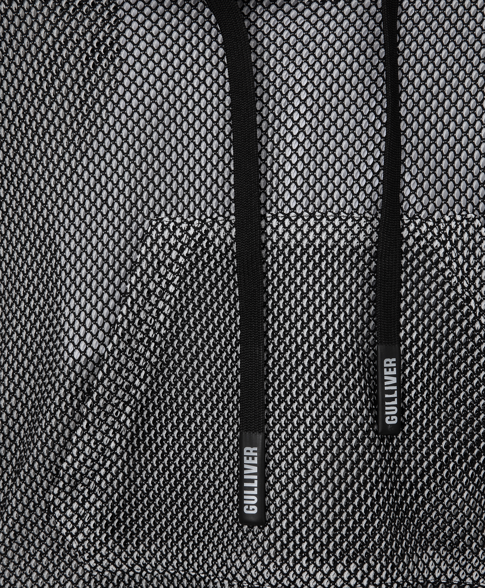 Комплект из майки силуэта оверсайз с капюшоном и топа Gulliver 12203GMC5804, размер 110, цвет серебристый - фото 2