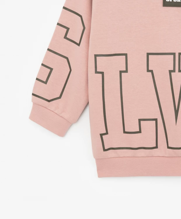 фото Толстовка с капюшоном и крупным принтом gulliver (104)