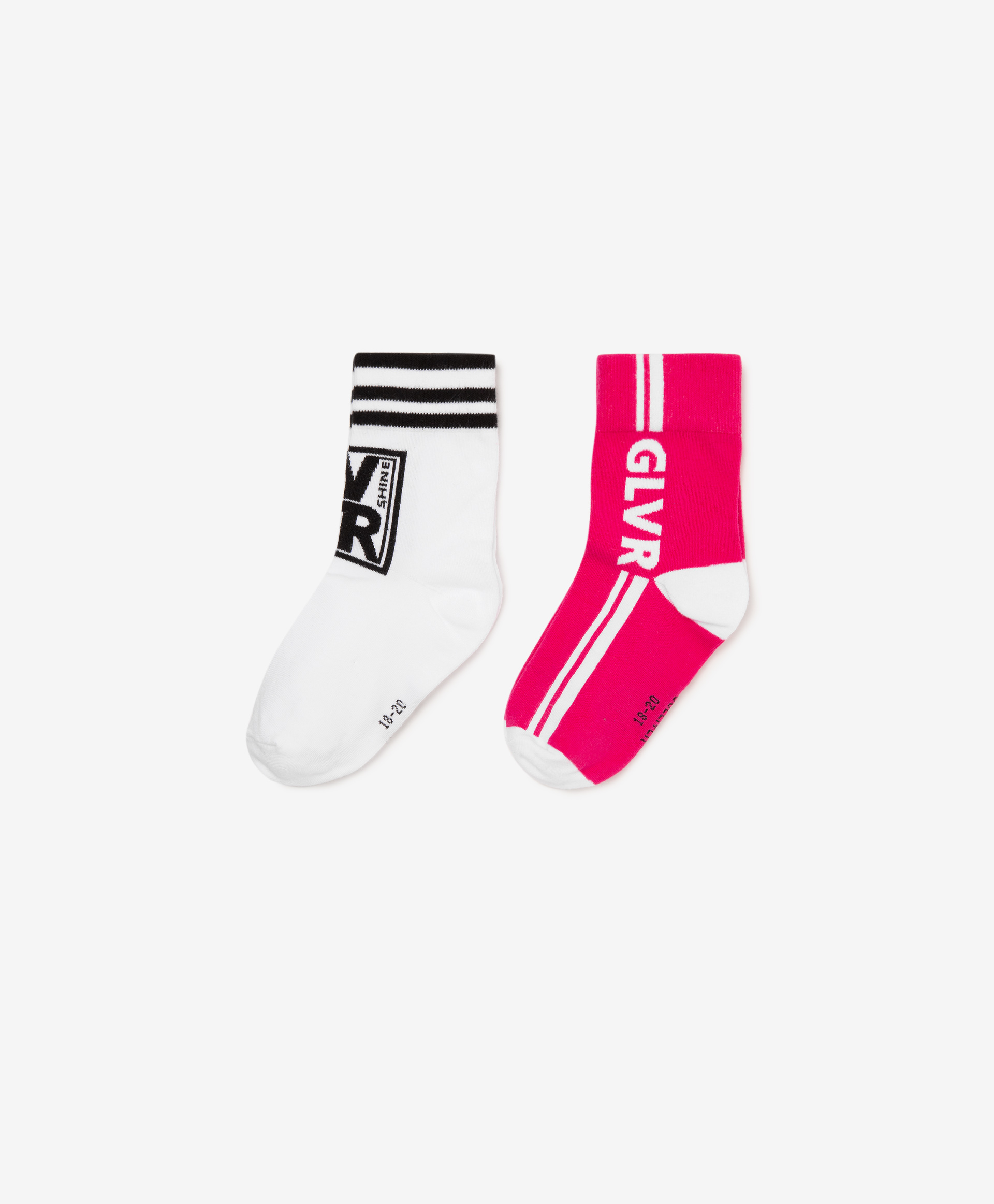 Носки хлопковые высокие Gulliver 12303GMC8504, размер 18-20, цвет розовый