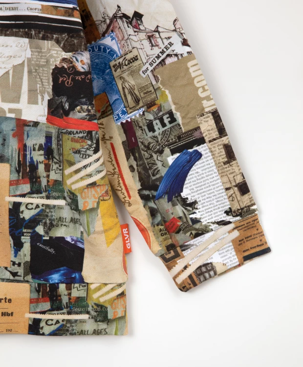 фото Толстовка оверсайз с цветным принтом gulliver (170)