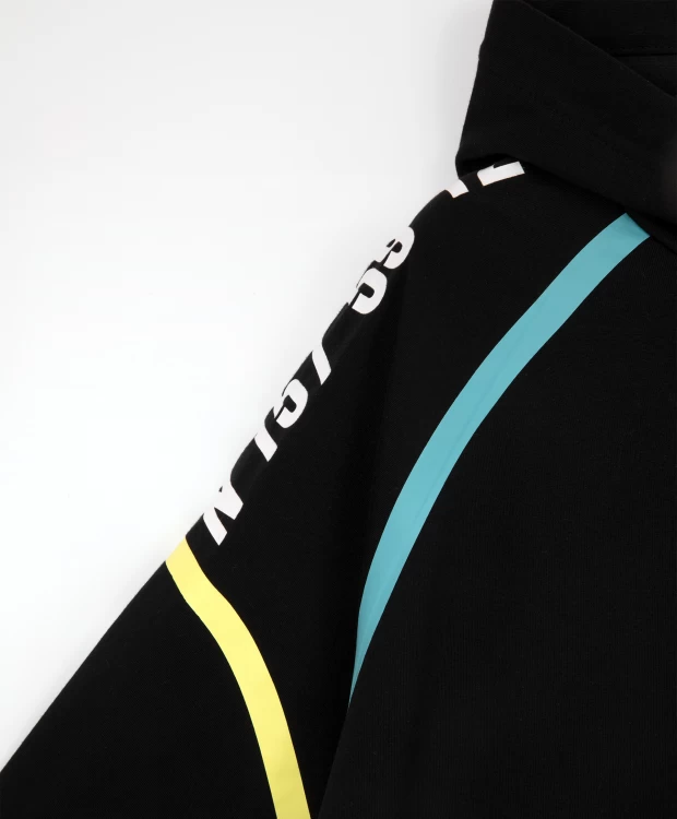 фото Футболка с капюшоном черная gulliver (164)