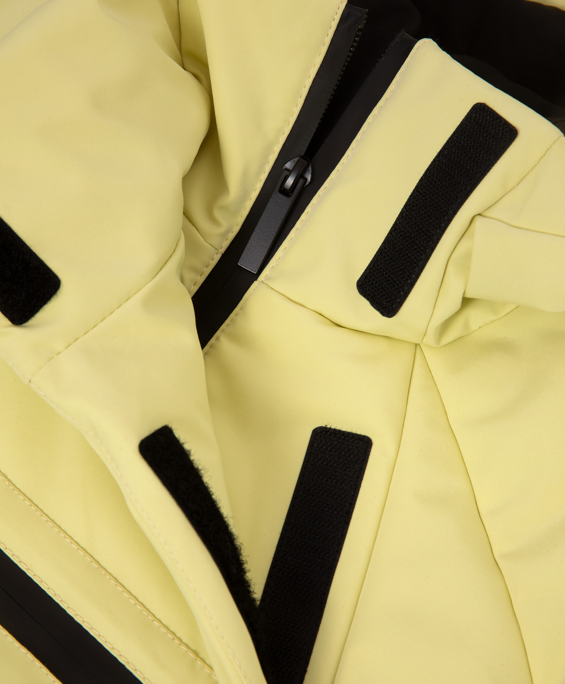 фото Куртка демисезонная из плотной матовой плащовки желтая gulliver