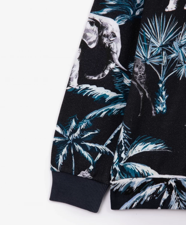 фото Базовая нераспашная толстовка с рисунком gulliver (134-140)