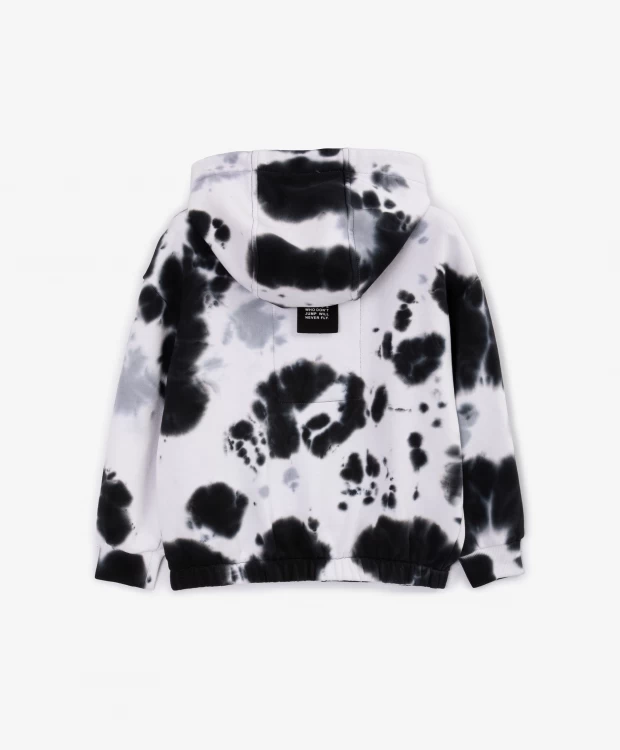 фото Распашная толстовка с крашением тай-дай gulliver (128)