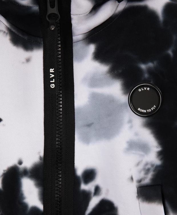 фото Распашная толстовка с крашением тай-дай gulliver (128)