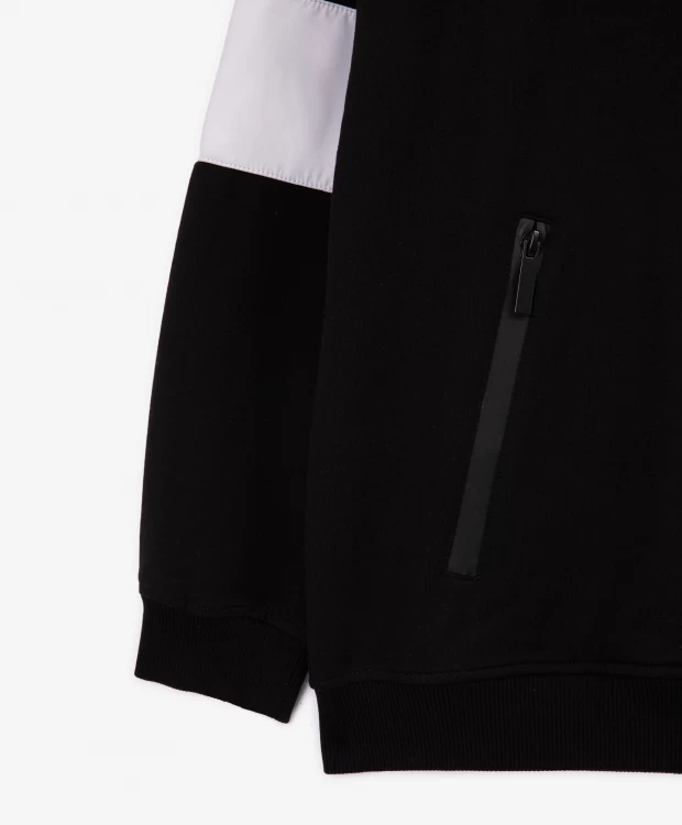 фото Толстовка с контрастной отделкой gulliver (140)