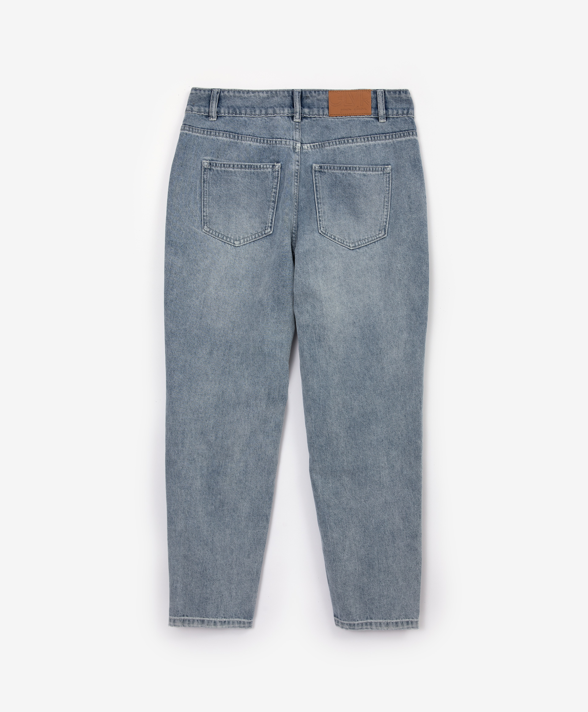 Джинсы голубые mom fit GLVR - купить по цене 10 999 ₽ 124G34GAC6325 в ...