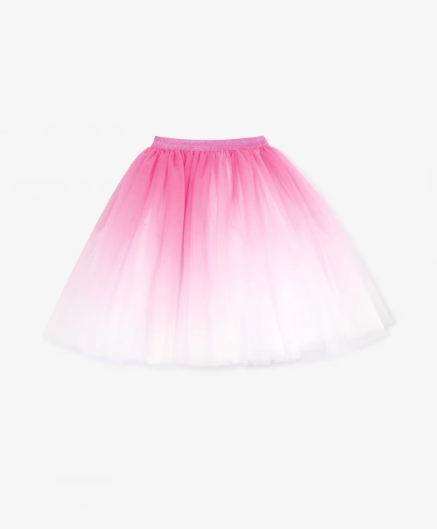 фото Пышная юбка из сетки с градиентным цветовым переходом gulliver (104)