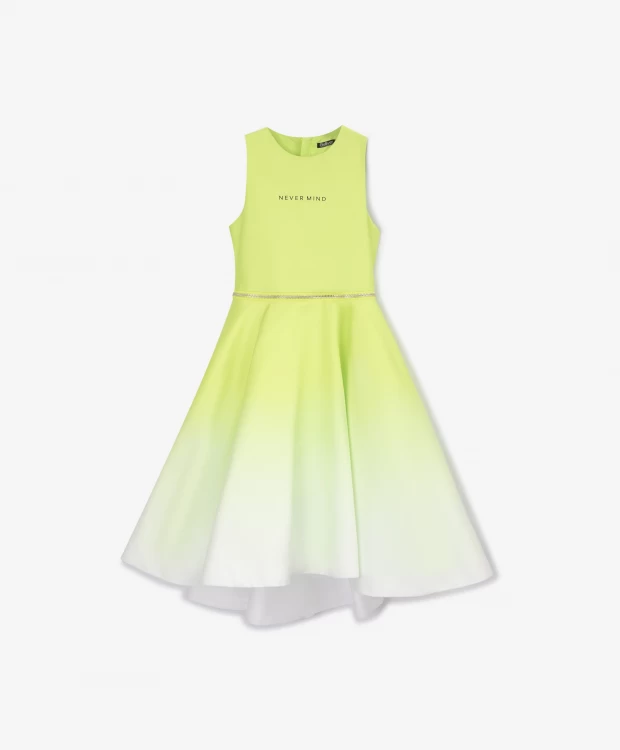 Платье с градиентным переходом мультицвет для девочки Gulliver