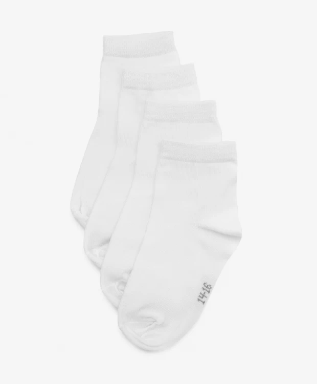 фото Белые носки, комплект gulliver (22-24)