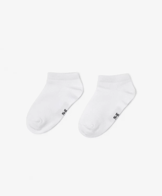 Носки хлопковые укороченные белые Gulliver (14-16)