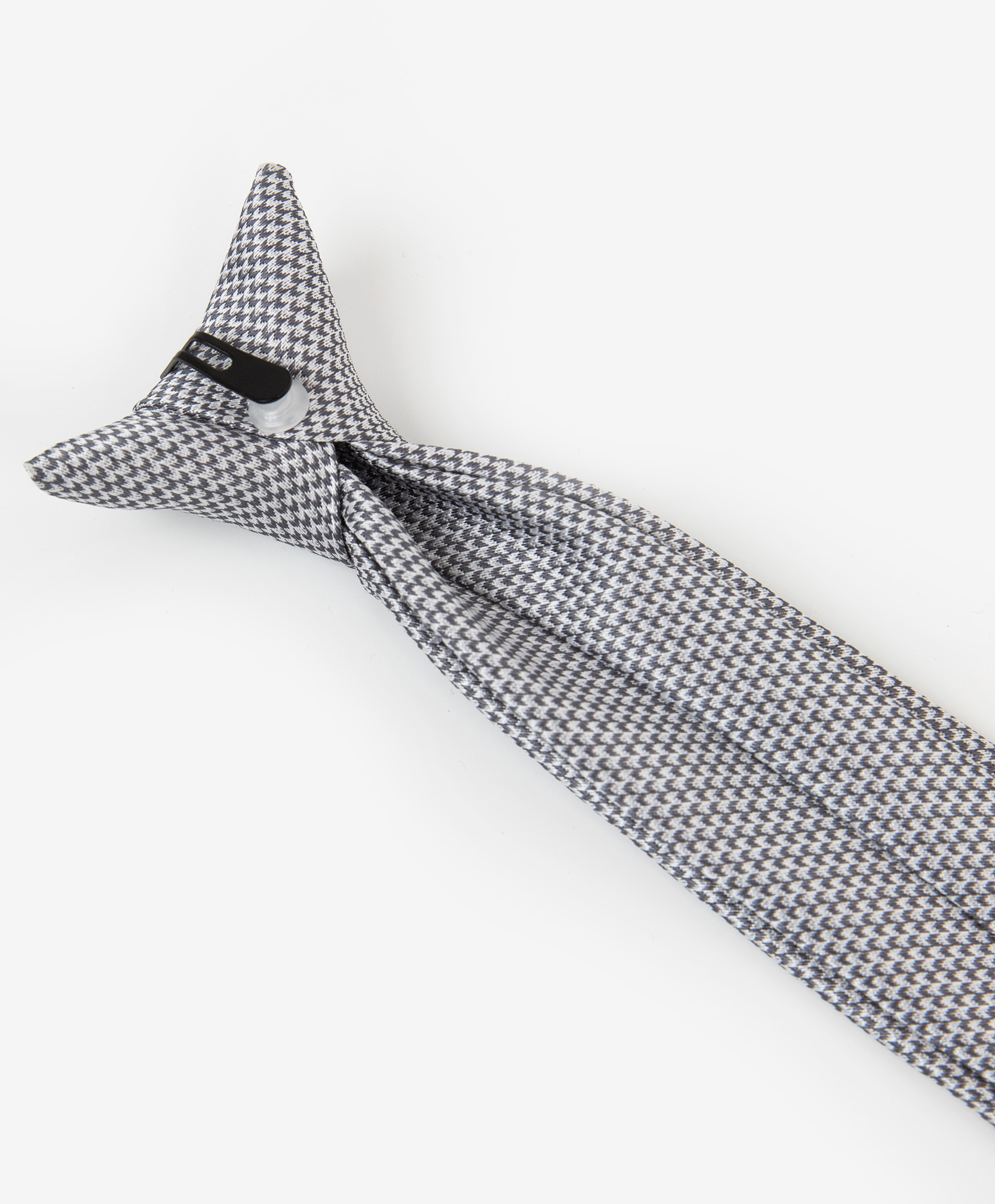 фото Галстук на резинке серый gulliver