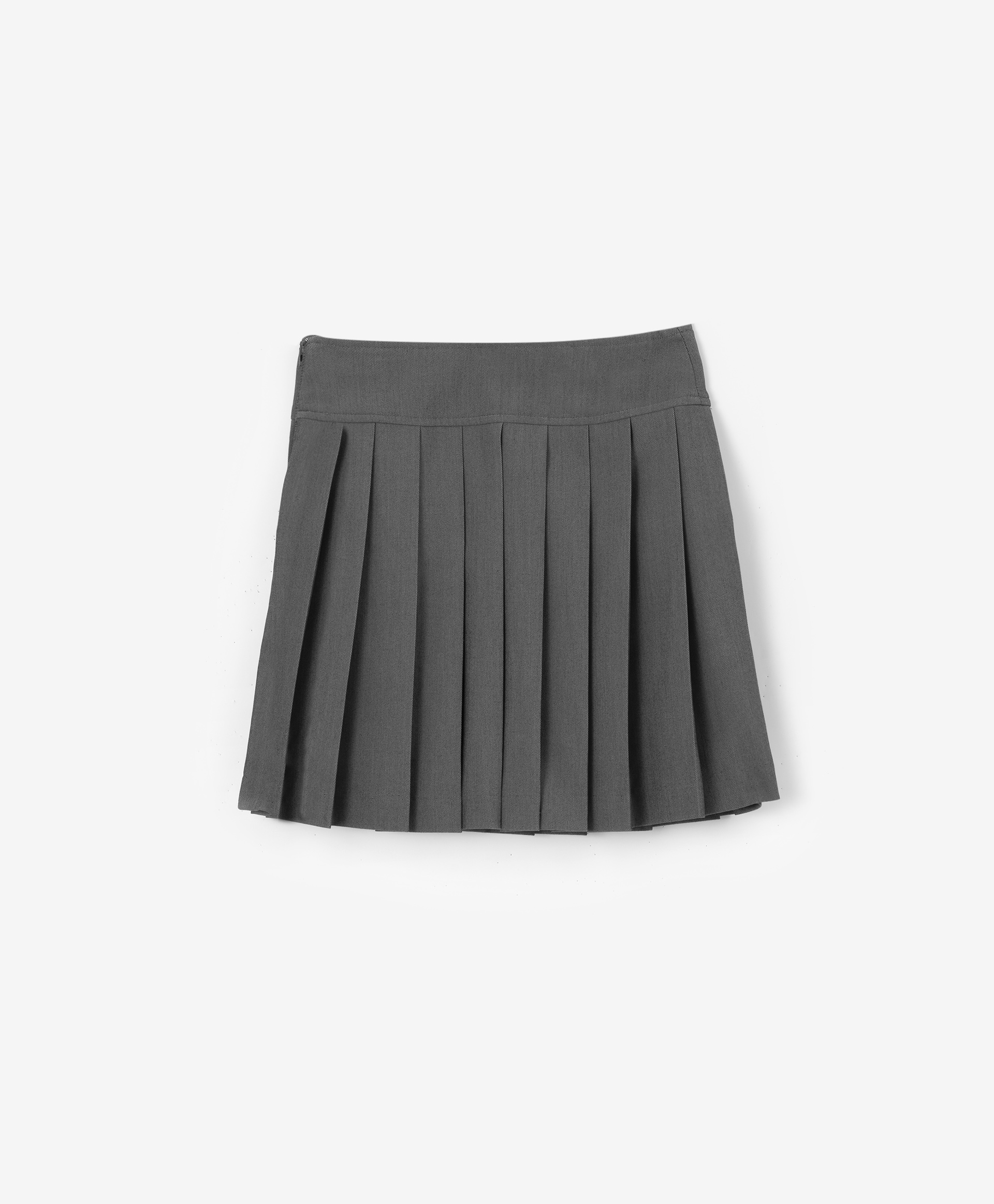 фото Юбка в складку серая gulliver