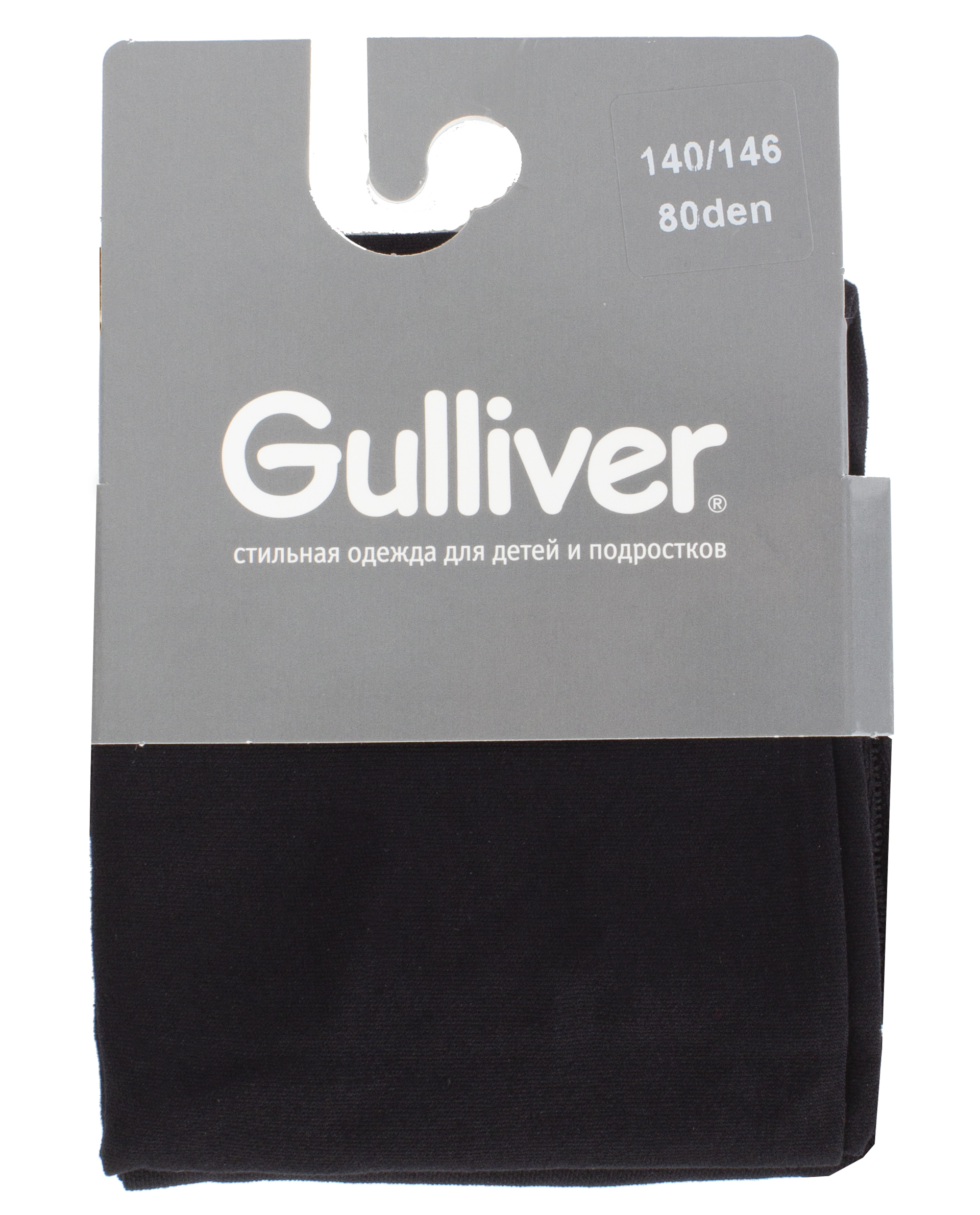 

Черные колготки, 80 den Gulliver, Черный, 21800GC8408