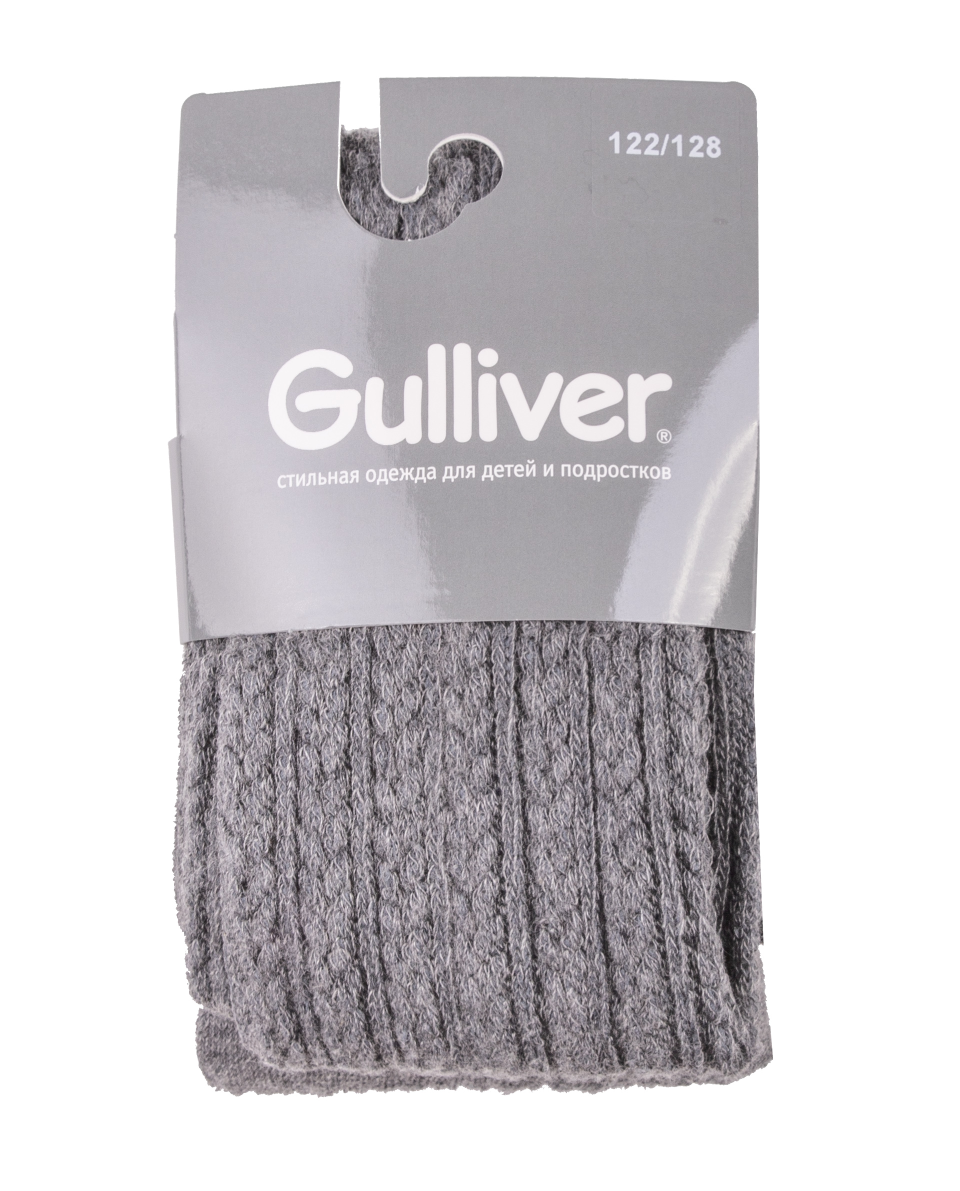 

Светло-серые колготки с узором Gulliver, Серый, 21800GC8427