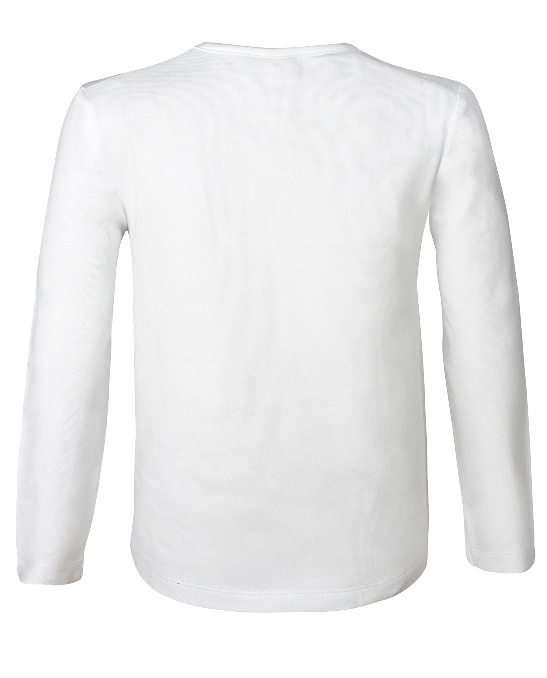 фото Белая футболка со сверкающим декором gulliver