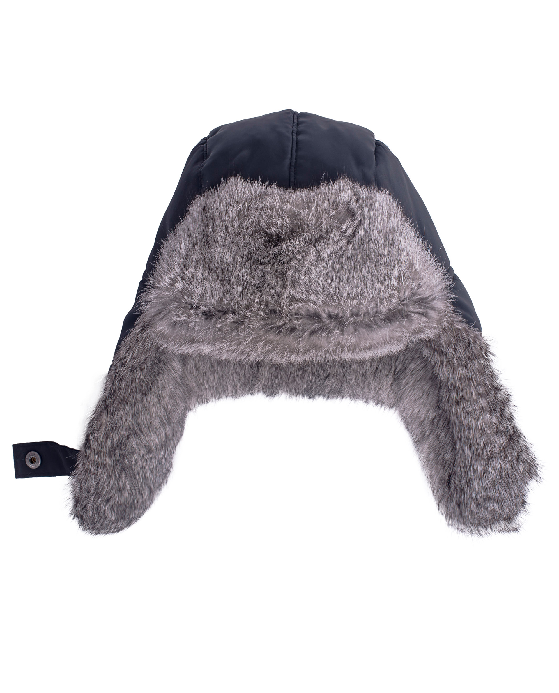 фото Черная плащевая шапка gulliver