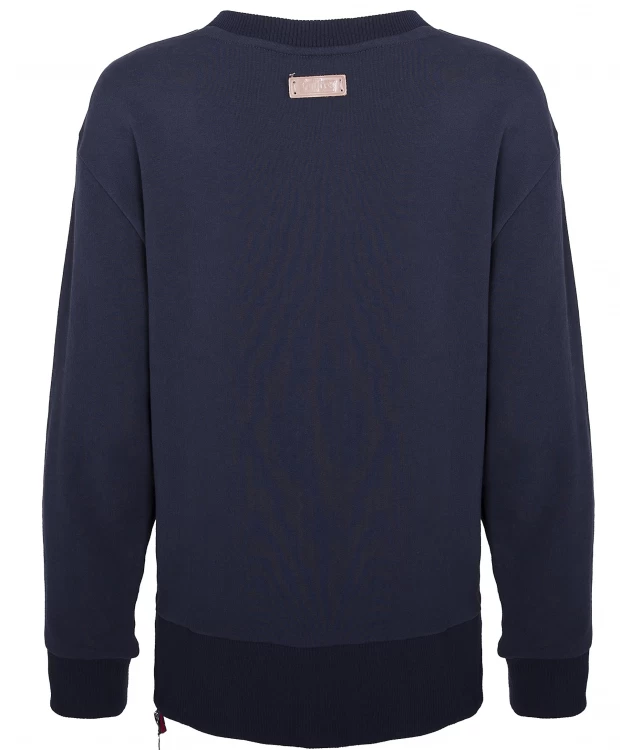 фото Синяя толстовка с принтом gulliver (122)