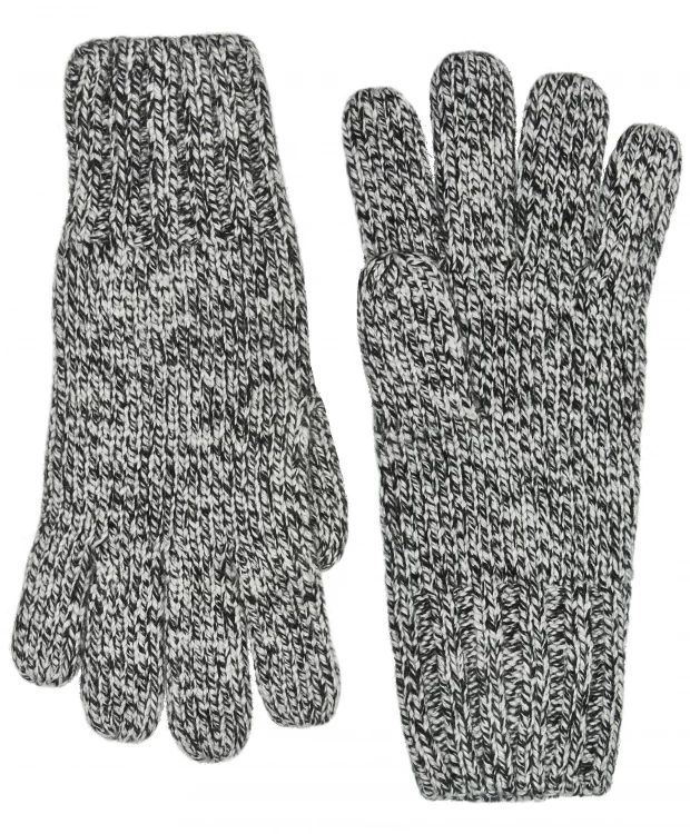 фото Серые вязаные перчатки gulliver (18)