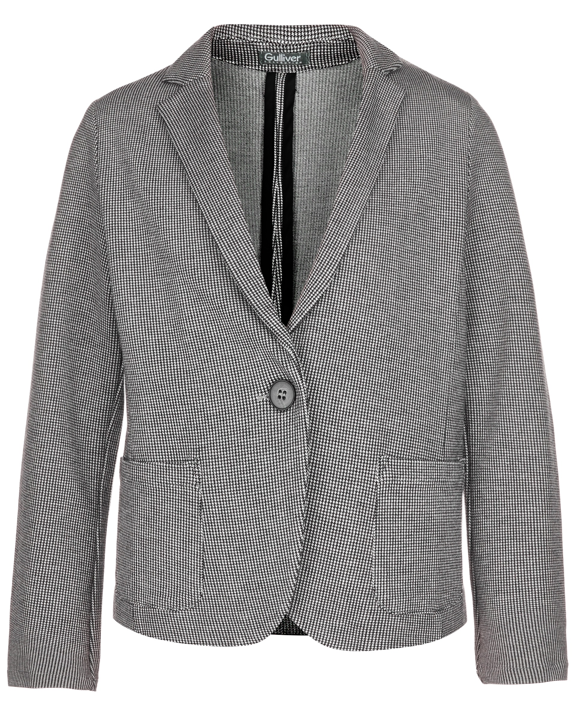 Классический серый пиджак Gulliver 218GSGC1903, размер 152 - фото 1