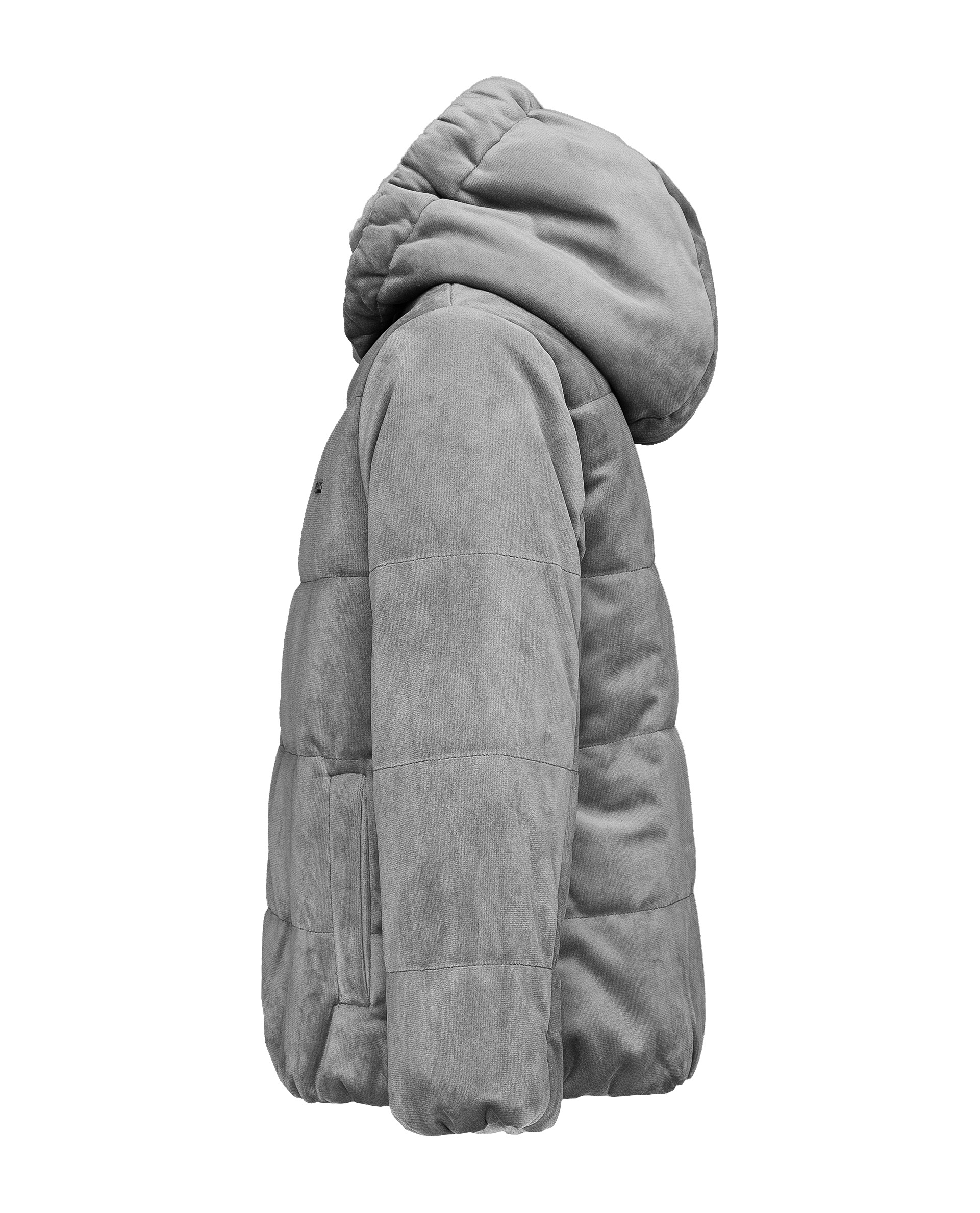 фото Серая демисезонная куртка gulliver