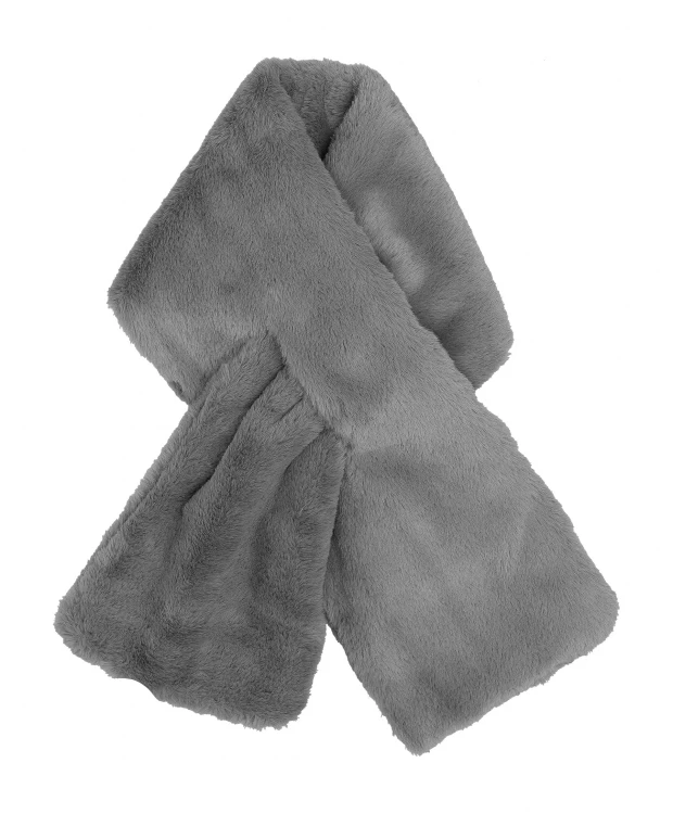 фото Серый вязаный шарф gulliver (без размера)