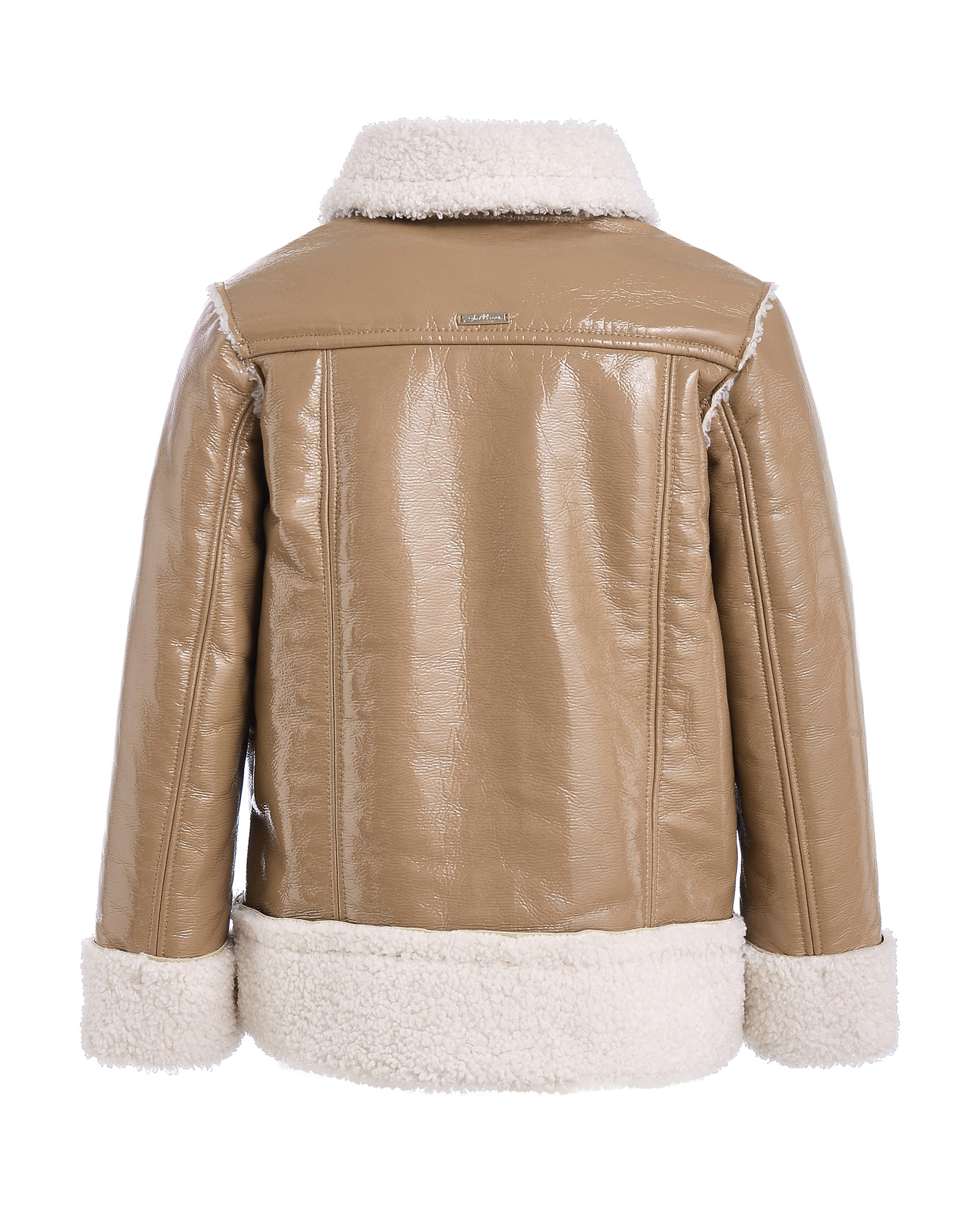 фото Бежевая демисезонная куртка gulliver