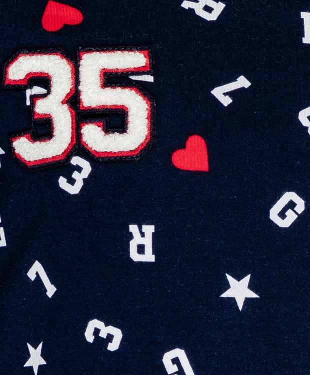 фото Синяя футболка с длинным рукавом gulliver (104)