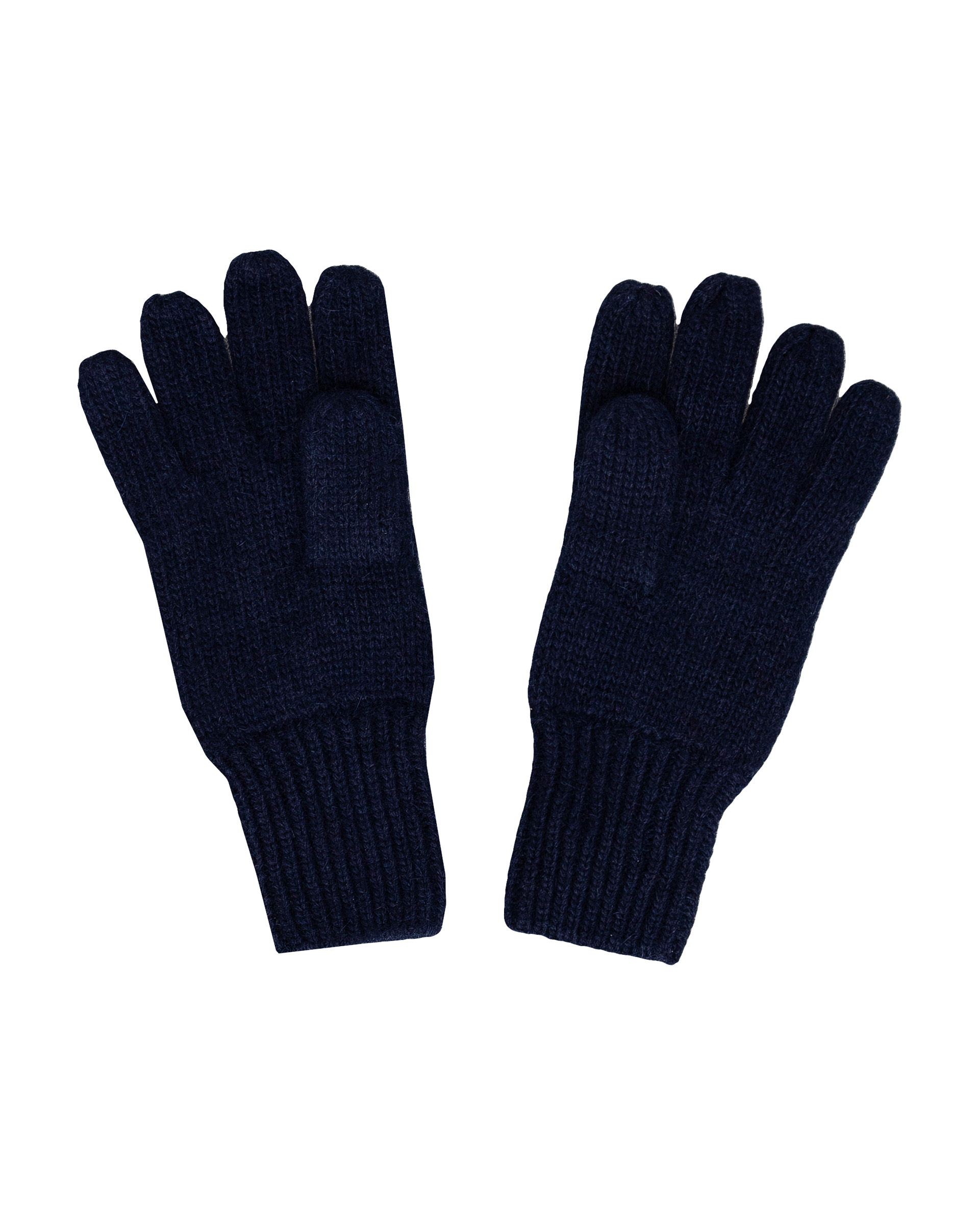 Синие вязаные перчатки Gulliver 21903GMC7603, размер 12 - фото 2