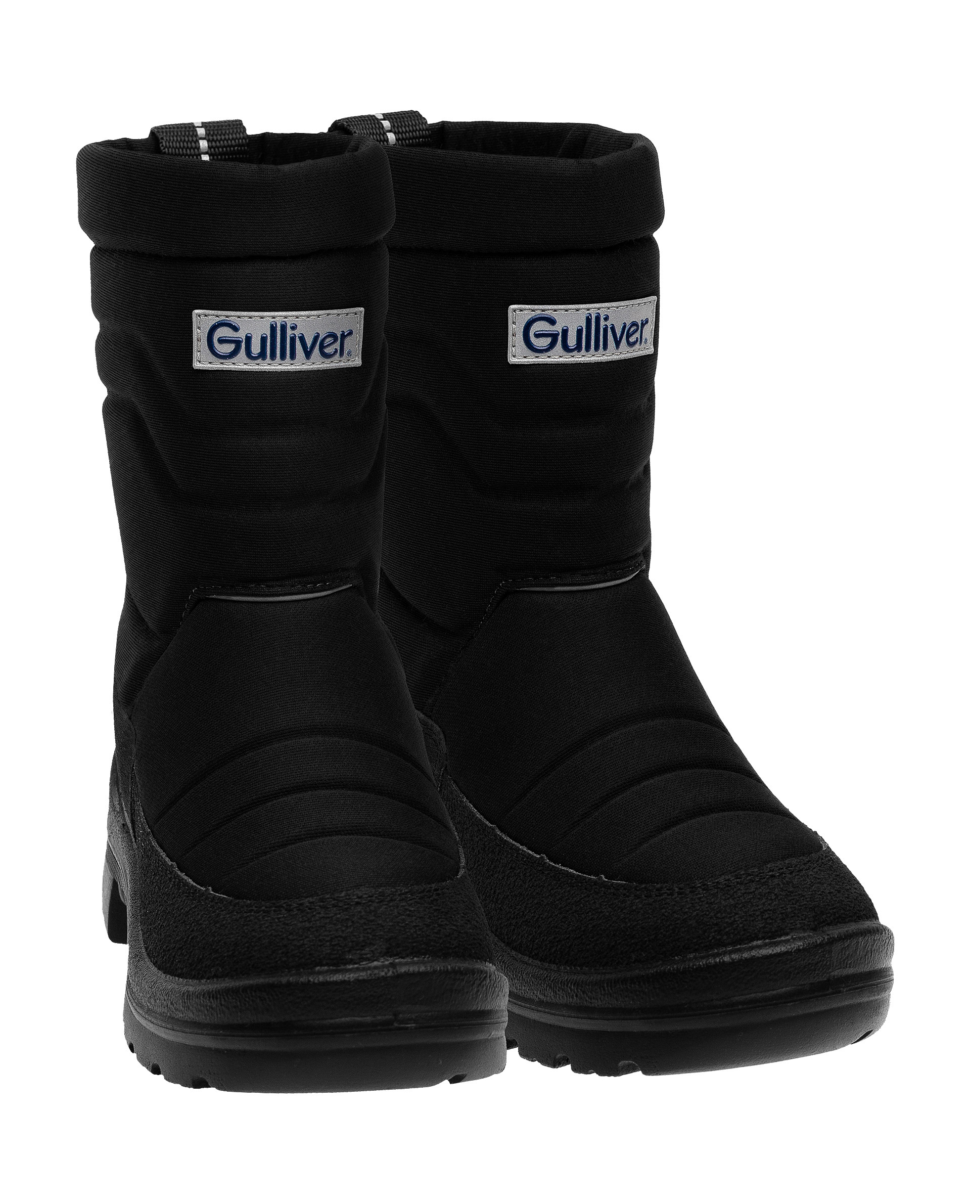 Черные зимние сапоги Gulliver