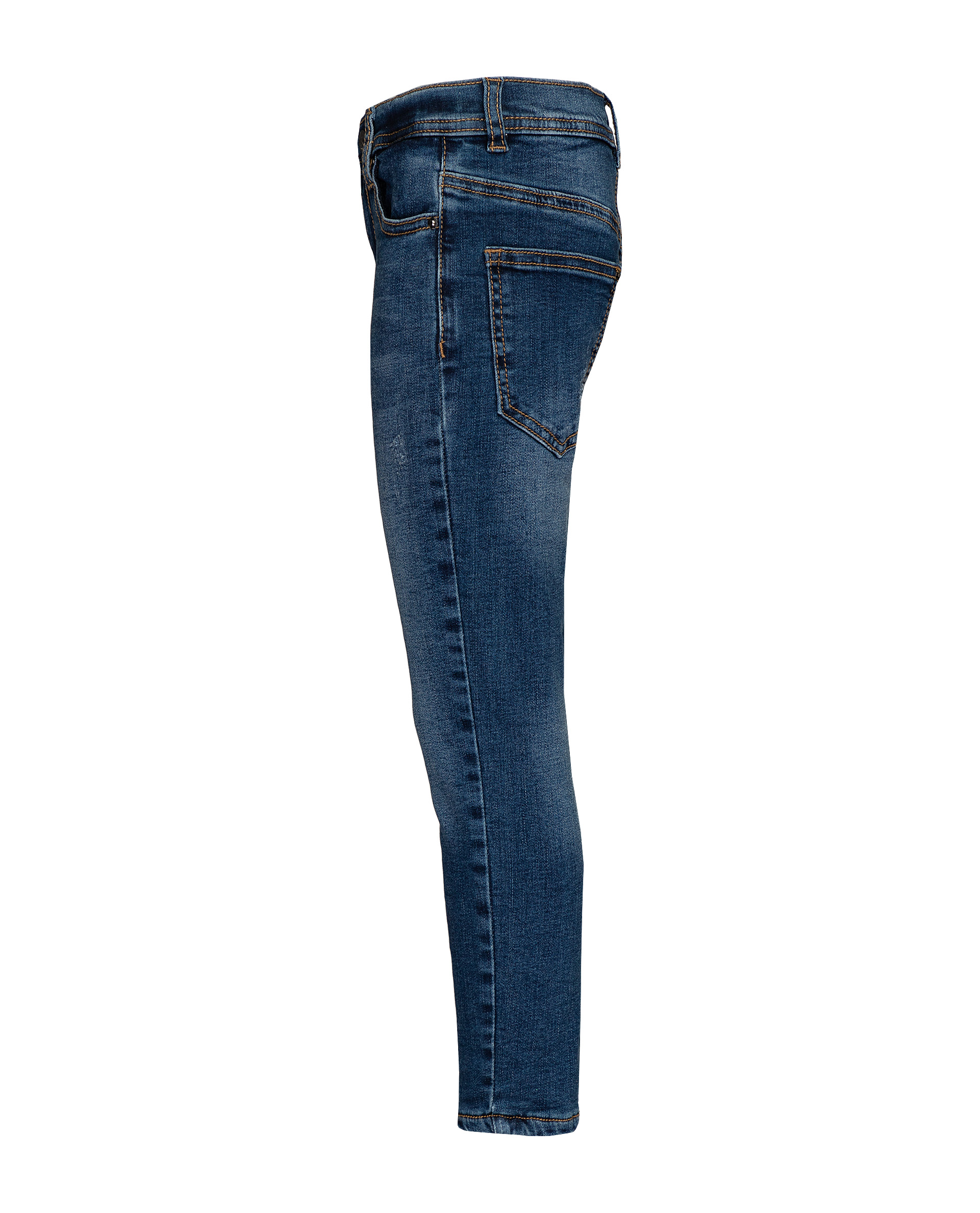 Синие утепленные джинсы Gulliver 21906BMC6402, размер 98, цвет синий - фото 2