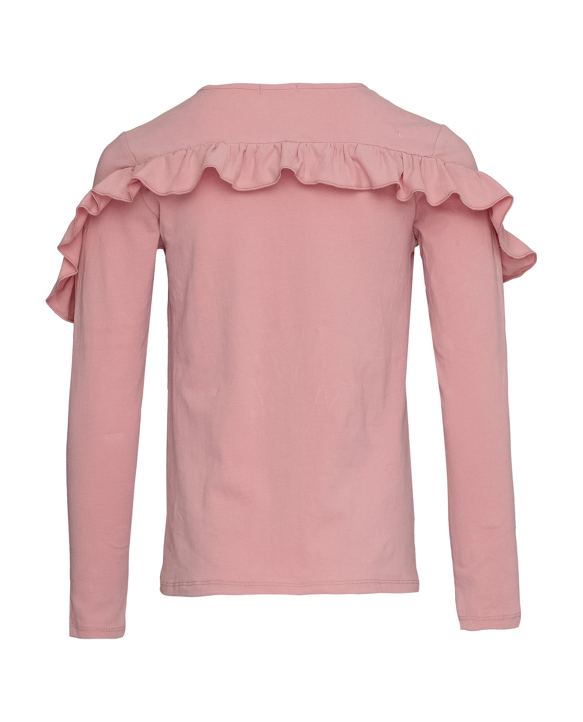 Розовая футболка с длинным рукавом Gulliver 21907GJC1202, размер 164, цвет розовый - фото 3