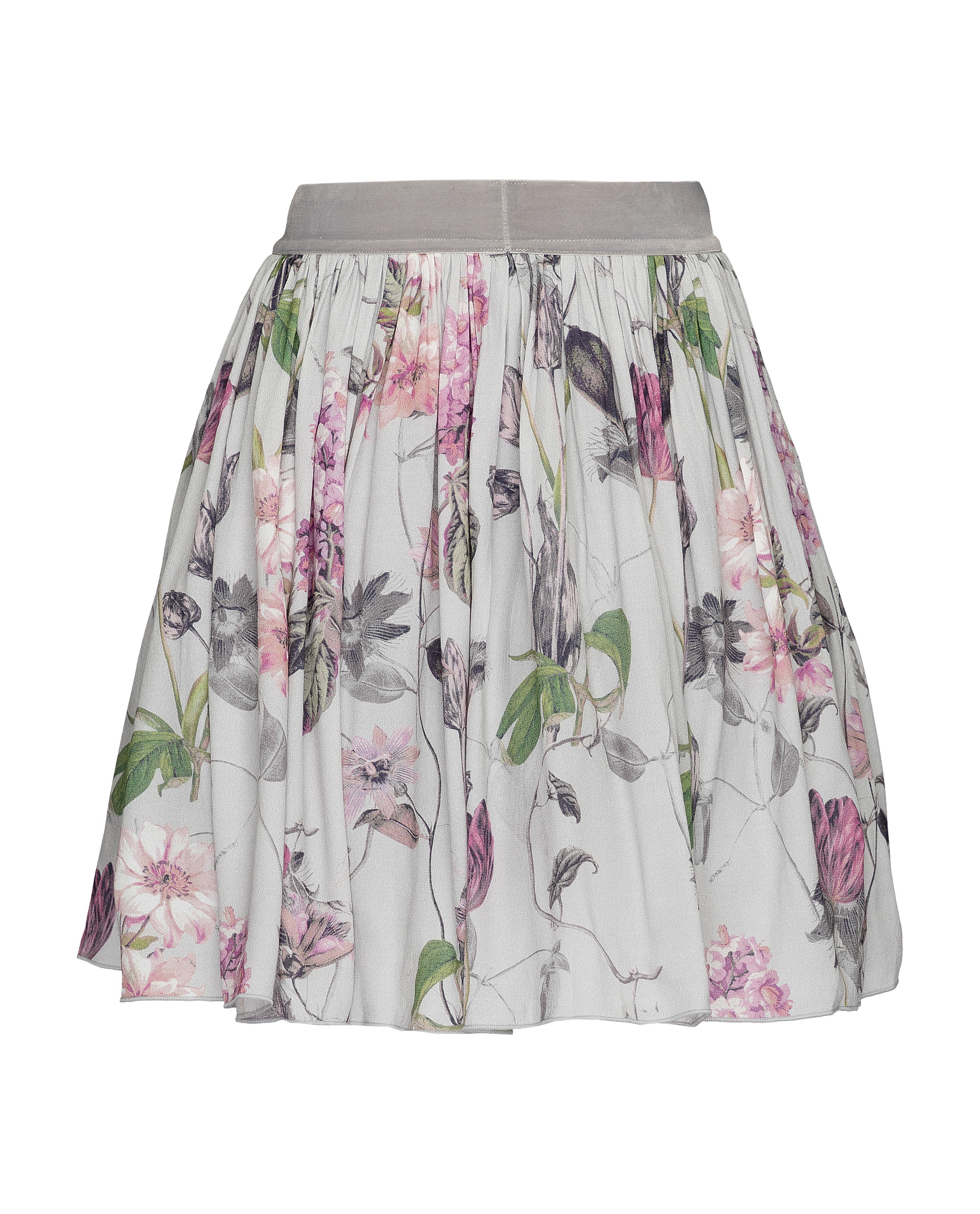 фото Серая юбка с орнаментом gulliver