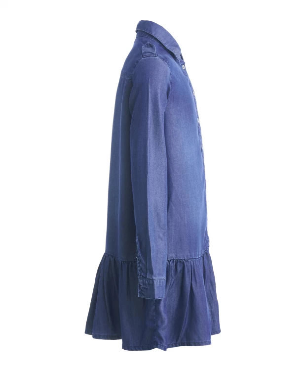 Синее джинсовое платье Gulliver
