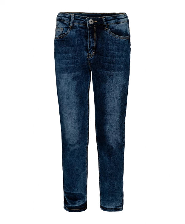 Синие утепленные джинсы Gulliver (164)