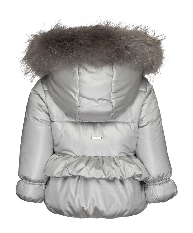 Зимняя куртка серебряного цвета Gulliver
