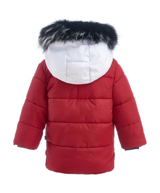 Красная зимняя куртка Gulliver